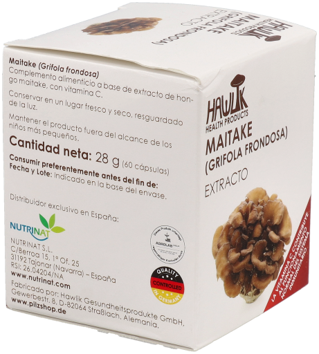 Hawlik Maitake - Grifola Frondosa 60 G&eacute;lules