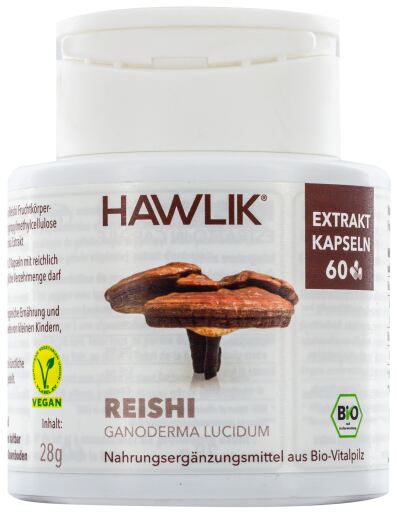 Hawlik Reishi (Ganoderma Lucidum) 60 G&eacute;lules