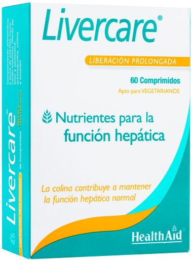 HealthAid Soins du foie 60 comprim&eacute;s