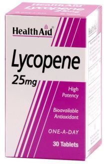 HealthAid Lycop&egrave;ne 30 Comp 25 mg