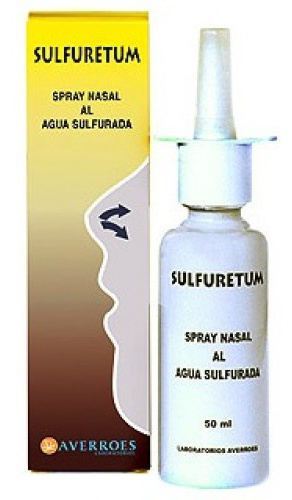 Averroes Laboratorios Spray nasal &agrave; l'eau Sulfuretum sulfureux. 50 ml.