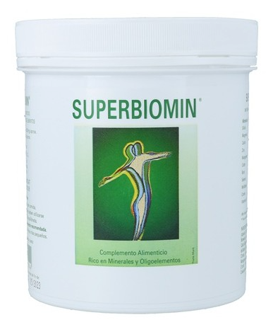 SuperBiomin Poudre de roche, min&eacute;raux et oligo-&eacute;l&eacute;ments, 425 capsules