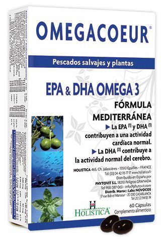 Hol&iacute;stica Om&eacute;gacoeur 60 G&eacute;lules