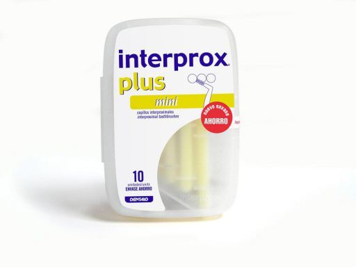 Interprox Interprox plus mini brosse &agrave; dents 10 pi&egrave;ces