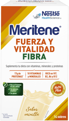 Meritene Fibres de vanille Meritene 14x35 gr