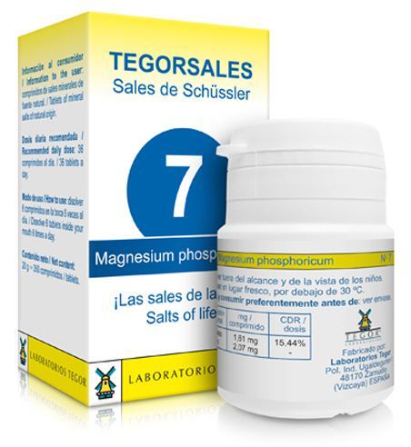 Laboratorios Tegor Magn&eacute;sium Phosphore Vitamine D6 Tegorsales N7 350 Comprim&eacute;s