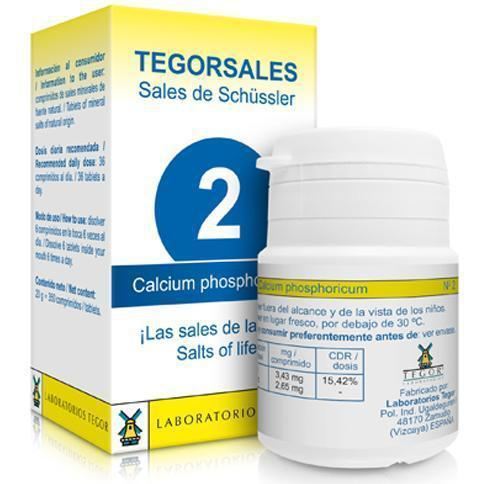 Laboratorios Tegor Phosphore Calcium Vitamine D6 Tegorsalesl No. 2 350 Comprim&eacute;s