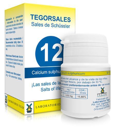 Laboratorios Tegor Sulfate de calcium Vitamine D6 Tegorsales No. 12 350 Comprim&eacute;s