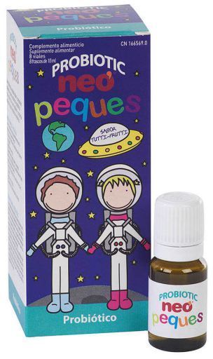Neovital Health Petits probiotiques 8 flacons biphasiques