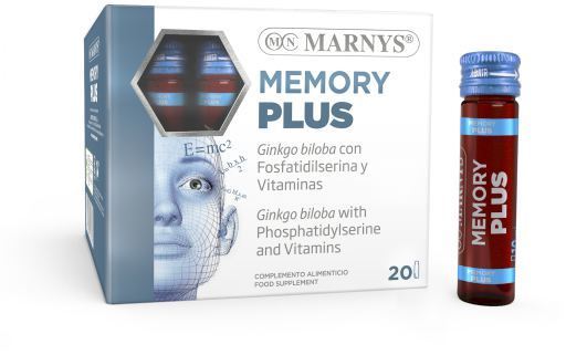 Marnys Memory Plus 20 flacons x 10 ml