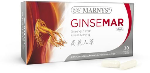 Marnys Ginsemarm Ginseng 30 g&eacute;lules x 500mg