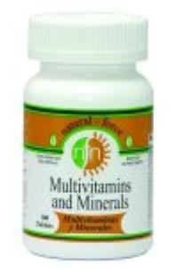 Nutriforce Multivitamines Et Min&eacute;raux 100 comprim&eacute;s