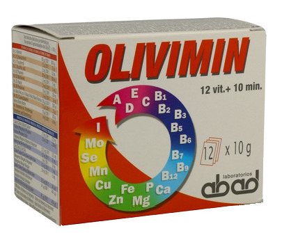 Kiluva Olivimin Vit+Mine 12 Envelopes