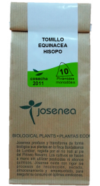 Josenea Echinacea Thym Hysope sac