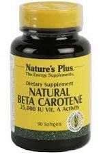 NaturesPlus B&ecirc;ta-carot&egrave;ne naturel - 90 g&eacute;lules