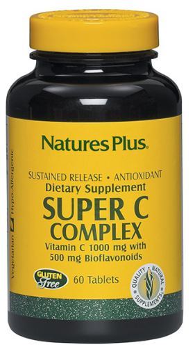 NaturesPlus Bioflavono&iuml;des Super C Complex 60 comprim&eacute;s