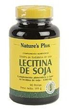 NaturesPlus L&eacute;cithine de soja 1200 mg - 90 g&eacute;lules