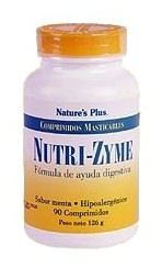 Enzymes digestives pour v&eacute;g&eacute;tariens Nutrizyme 90 comprim&eacute;s