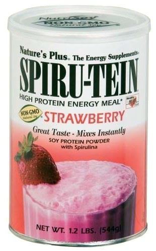 NaturesPlus Spiru-Tein Fraise Meringade 454gr