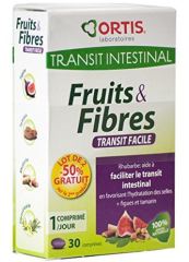Fruits et fibres 30 comprimés Fruits et fibres 30 comprimés