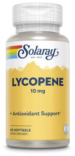 Solaray Lycop&egrave;ne 10 mg 60 perles