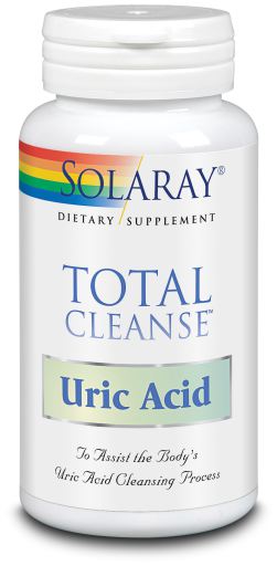 Solaray Acide Urique Nettoyant Total 60 Capsules