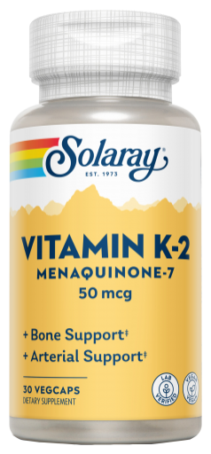 K2 M&eacute;naquinone Vitamine K2 30 g&eacute;lules v&eacute;g&eacute;tales