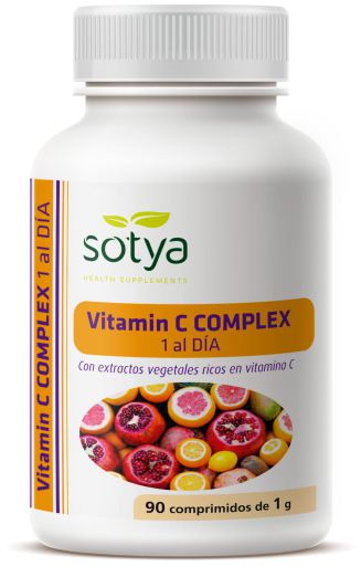 Sotya Complexe de vitamine C 90 comprim&eacute;s