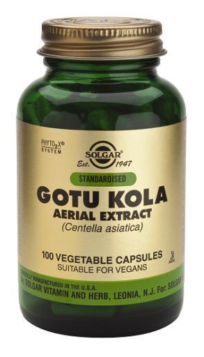 Solgar Gotu Kola SFP Centella Asiatica 100 G&eacute;lules