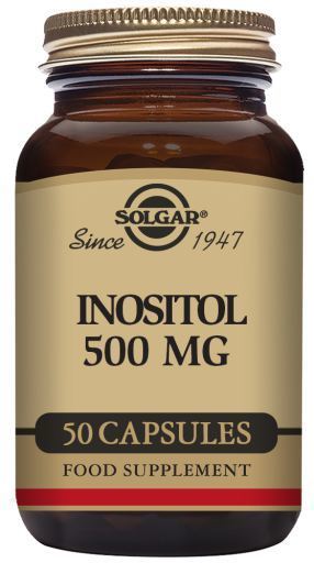Solgar Inositol 500 mg 50 g&eacute;lules