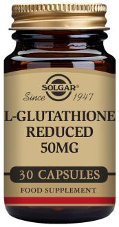 Solgar L-Glutathion r&eacute;duit 50 mg 30 g&eacute;lules v&eacute;g&eacute;tales
