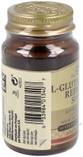 L-Glutathion r&eacute;duit 50 mg 30 g&eacute;lules v&eacute;g&eacute;tales