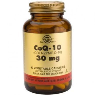 Solgar Coenzyme Q10 30 mg 90 G&eacute;lules v&eacute;g&eacute;tales