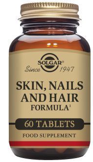 Solgar Peau, Ongles et Cheveux 60 Comprim&eacute;s