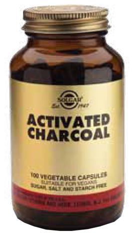 Solgar Activated Carbon 100 capsules