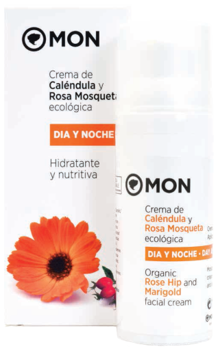 Cr&egrave;me jour et nuit calendula et rose musqu&eacute;e 50 ml