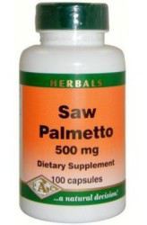Bio-ener Saw Palmetto 500 mg 100 g&eacute;lules