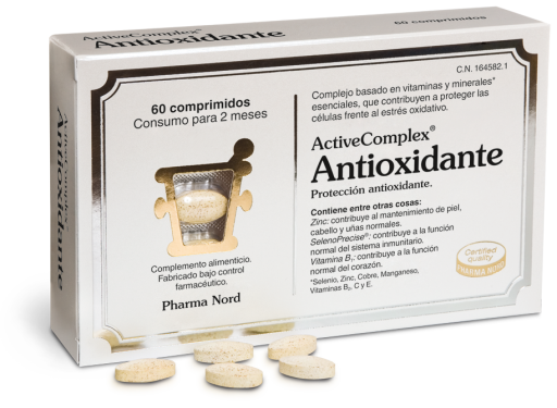 Pharma Nord Activecomplex Antioxydant 60 Comprim&eacute;s.