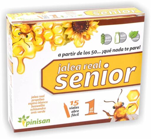 Pinisan Gel&eacute;e Royale Senior 15 Ampoules