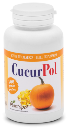 PlantaPol Cucurpol Huile de Citrouille 100 Perles 500 mg