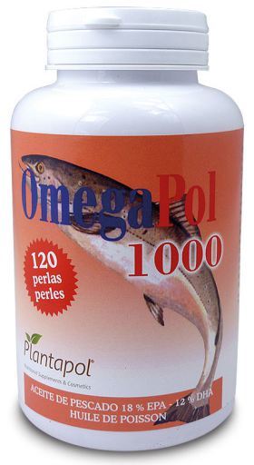 PlantaPol Huile de saumon Omegapol 1000 mg. 120 perles