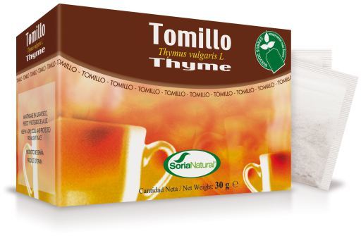 Soria Natural Infusion de thym 20 filtres