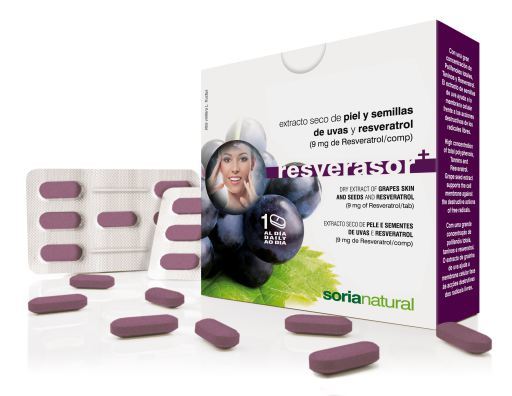 Soria Natural Resverasor Plus 28 comprim&eacute;s