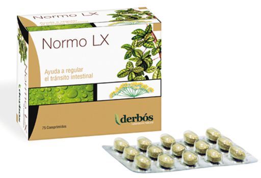 Derb&oacute;s Normo Lx aux feuilles de s&eacute;n&eacute; 80 comprim&eacute;s