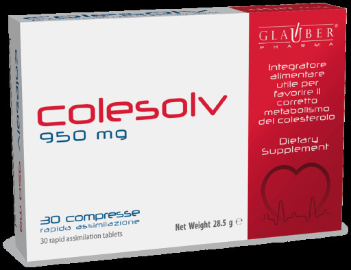 Glauber Pharma Colesolv 30 comprim&eacute;s