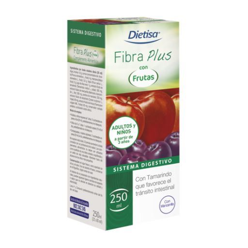 Dietisa Fibre Plus avec Fruits 250 ml