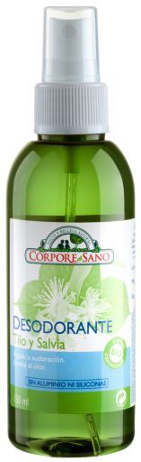 Corpore Sano Corpore Sano D&eacute;odorant Tilleul et Sauge en spray 150 ml