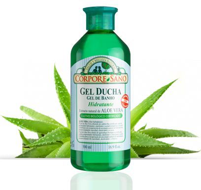 Corpore Sano Gel douche Aloe Vera - 500 millilitres