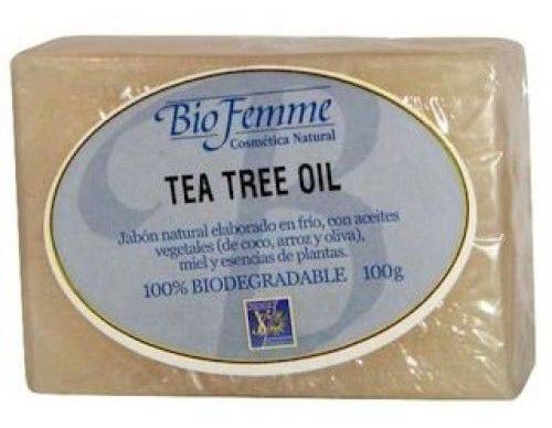 Bifemme Savon &agrave; l'huile d'arbre &agrave; th&eacute; 100 gr