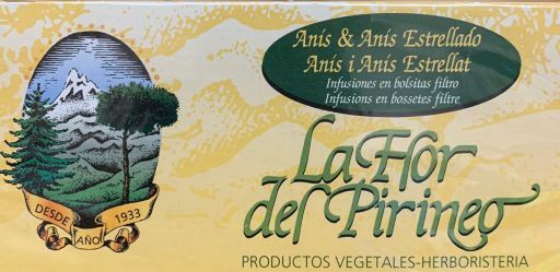 La Flor del Pirineo Infusion Anis Verde + Anis Estr.